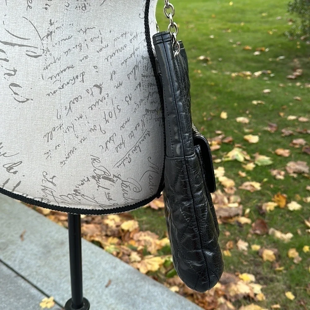 Coach quilted distressed
